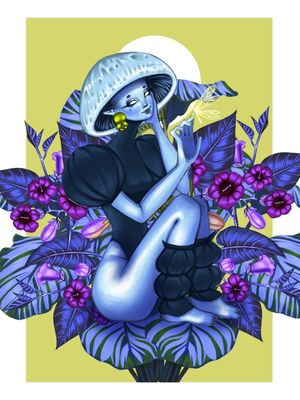 BLUE MILK CAP