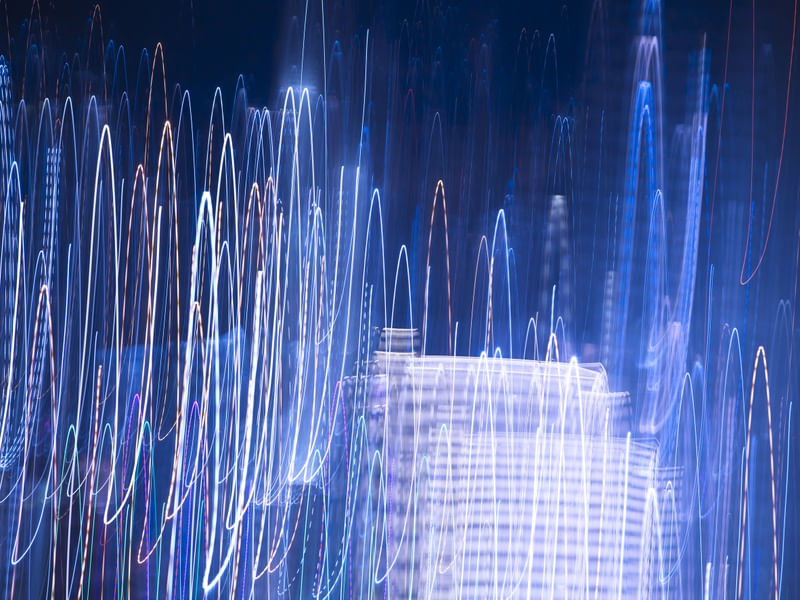 LUZES DA CIDADE ABSTRATA