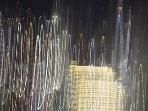 CIDADE NOTURNA ABSTRATA