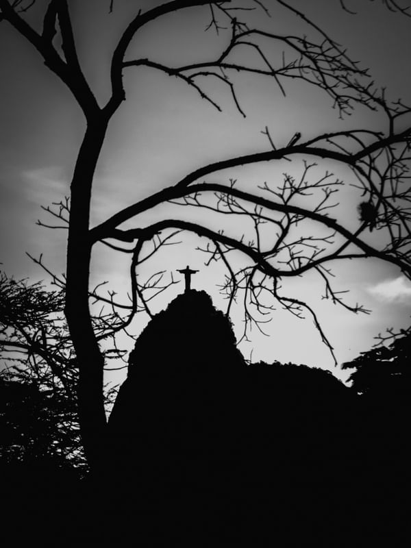 CRISTO E SUA MOLDURA NATURAL