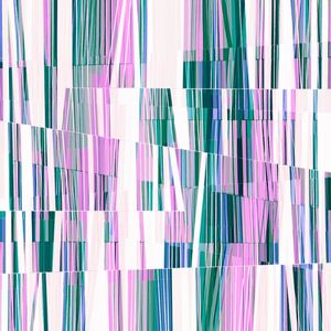 PARADIGM SHIFT 2, GEOMETRICO COLORIDO ABSTRATO QUADRADO