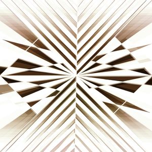 TAKING FLIGHT, SEPIA NEUTRO QUADRADO ELEGANTE GEOMETRICO LINHAS ABSTRATO