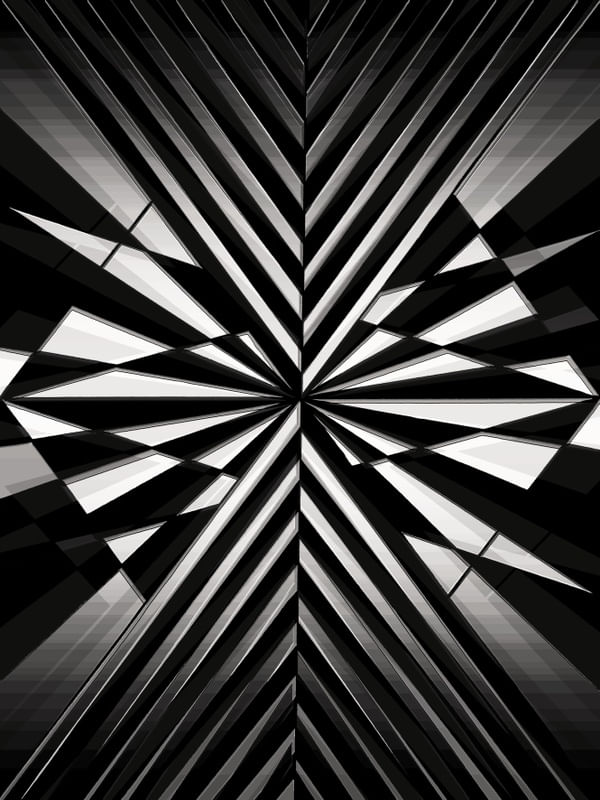 BUTTERFLY EFFECT, CINZA PRETO E BRANCO GEOMETRICO LINHAS URBANO ABSTRATO