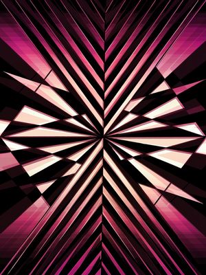 BUTTERFLY EFFECT, ROSA MAGENTA GEOMETRICO LINHAS URBANO ABSTRATO