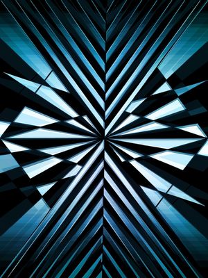 BUTTERFLY EFFECT, TURQUESA AZUL GEOMETRICO LINHAS URBANO ABSTRATO