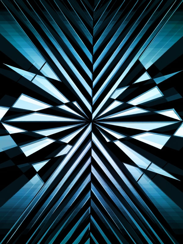 BUTTERFLY EFFECT, TURQUESA AZUL GEOMETRICO LINHAS URBANO ABSTRATO