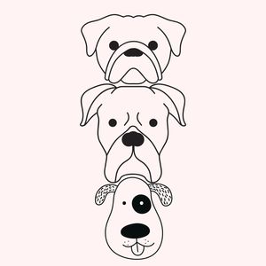 AMOR DE CÃES ROSA