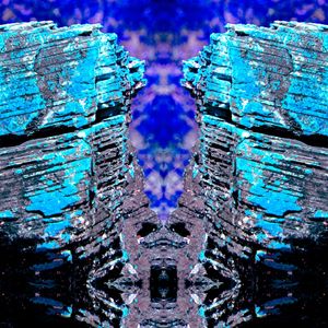 PEDRA FRACTAL AZUL