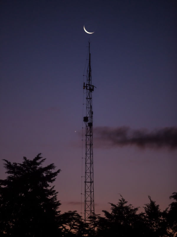 A LUA ANTENADA