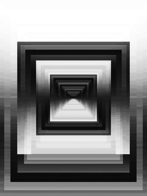 ANGULAR ECHOES 1A PRETO E BRANCO, GEOMETRICO NEUTRO FORMAS ABSTRATO