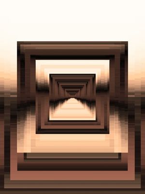 ANGULAR ECHOES 11A SEPIA BEGE MARROM, GEOMETRICO NEUTRO FORMAS ABSTRATO