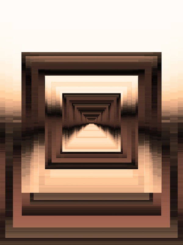 ANGULAR ECHOES 11A SEPIA BEGE MARROM, GEOMETRICO NEUTRO FORMAS ABSTRATO