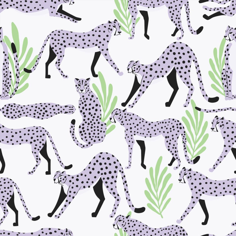 PURPLE CHEETAH