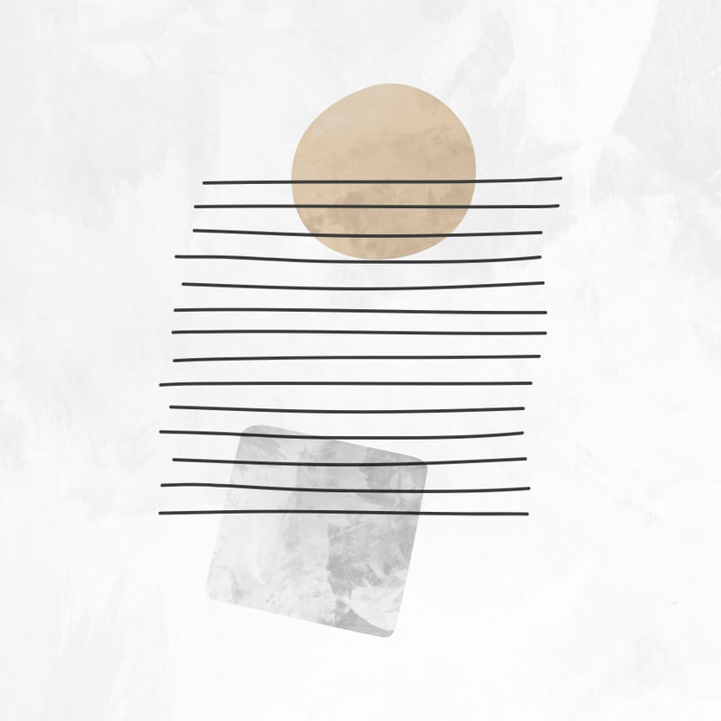 MINIMALISTA SERIE II - XII - QUADRADO