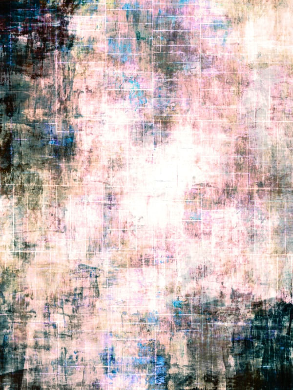 CANDY FLOSS CLOUDS 1, ABSTRATO NUVENS ELEGANTE ORGANICO PINTURA