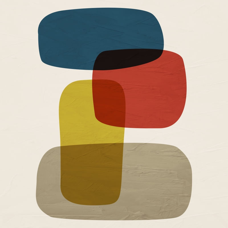 ABSTRATO ORGÂNICO - 64A - Q