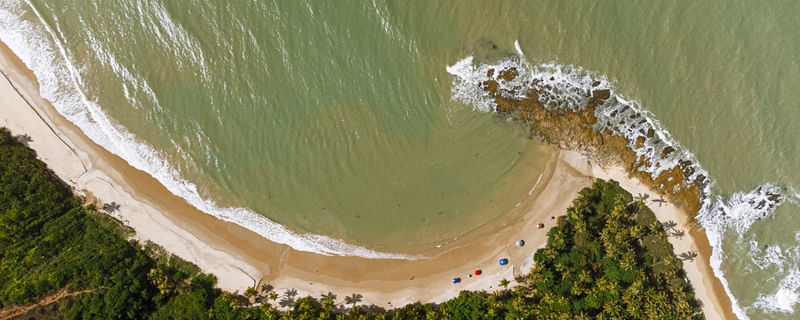 MAR VISTA DE CIMA I - DRONE NA PARAÍBA
