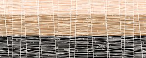 UNDER WRAPS 1 PANORAMICO DESERTO NEUTRO BEGE PRETO LINHAS ABSTRATO ELEGANTE