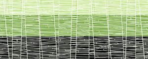 UNDER WRAPS 7 PANORAMICO LIMAO VERDE PRETO LINHAS ABSTRATO ELEGANTE