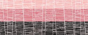 UNDER WRAPS 9 PANORAMICO BLUSH ROSA PRETO LINHAS ABSTRATO ELEGANTE