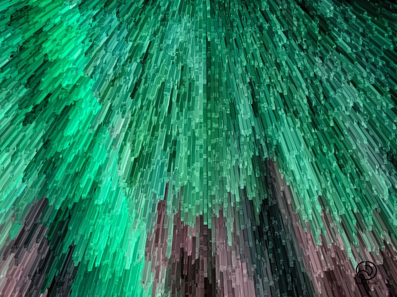 LA PLUIE VERT
