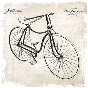 SAFETY VINTAGE BICYCLE BIKE BICICLETA ANTIGA