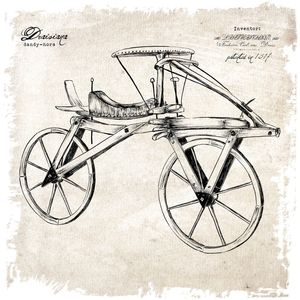 DRAISIANA VINTAGE BICYCLE BIKE BICICLETA ANTIGA