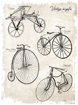 VINTAGE PROJECTS BICYCLE BIKE BICICLETA ANTIGA PROJETOS