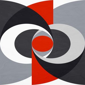 ABSTRATO GEOMETRICO - 385A - Q