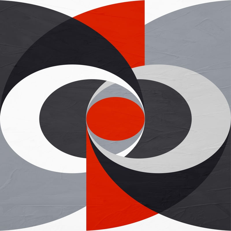 ABSTRATO GEOMETRICO - 385A - Q