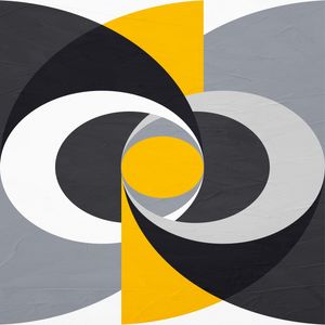 ABSTRATO GEOMETRICO - 385A2 - Q