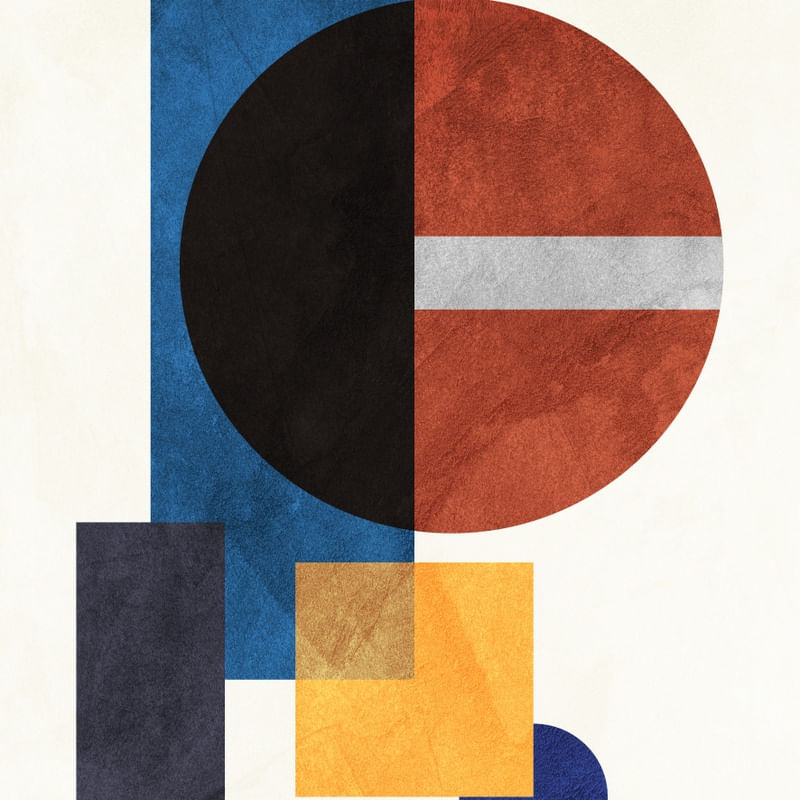 ABSTRATO GEOMETRICO - 73B2 - Q