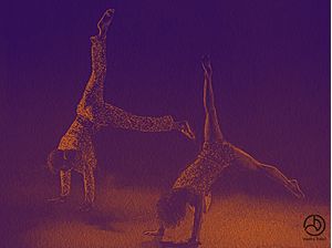 JAMBES EN L'AIR
