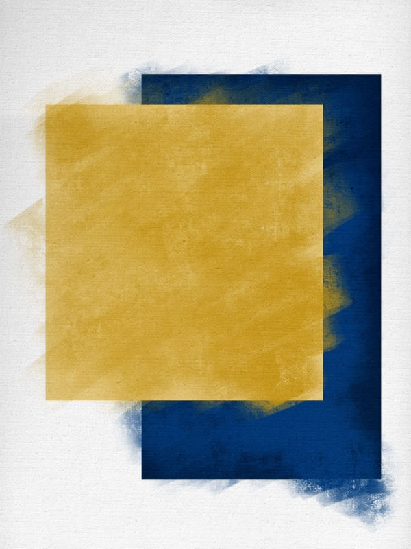 GOLD & BLUE I