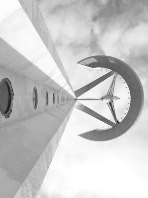 TORRE DE MONTJUIC P&B
