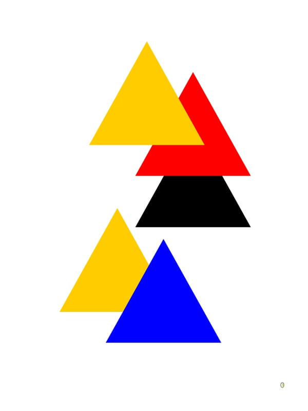 COLEÇÃO 2020.03 - TRIÂNGULOS ABSTRATO 101 R