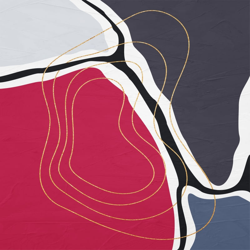ABSTRATO ORGÂNICO - 143B - Q