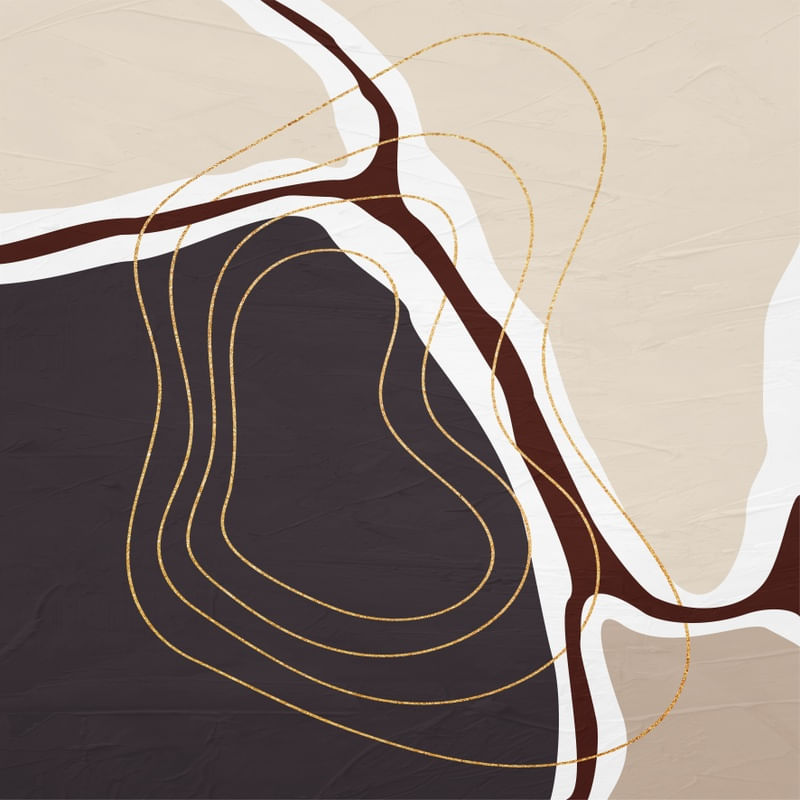 ABSTRATO ORGÂNICO - 143D - Q