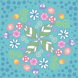 SWEETY GARDEN BLUE