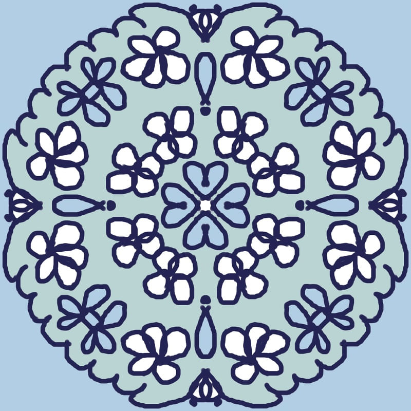 TILE BLUE