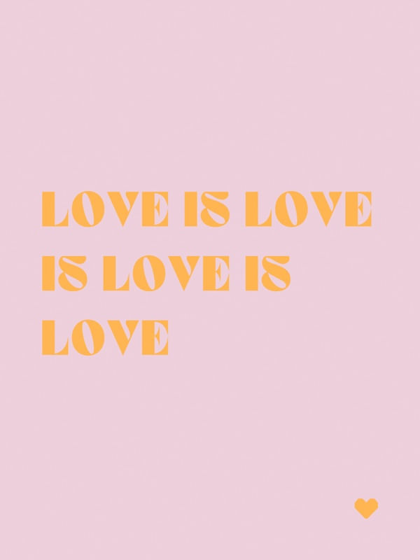 LOVE IS LOVE - LILÁS