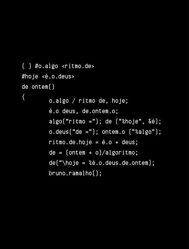 O ALGORITMO DE HOJE É O DEUS DE ONTEM