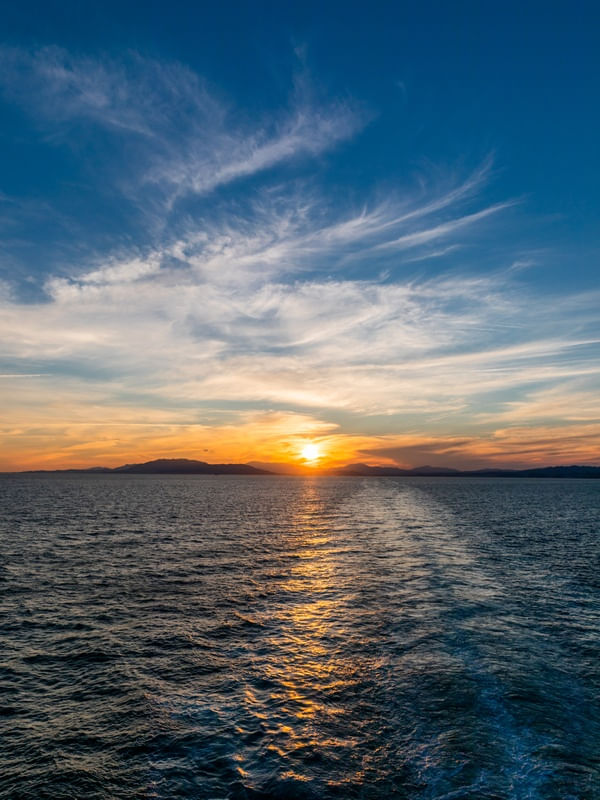 SUNSET EM ALTO MAR 3 (TRAVESSIA OCEANO ATLÂNTICO)
