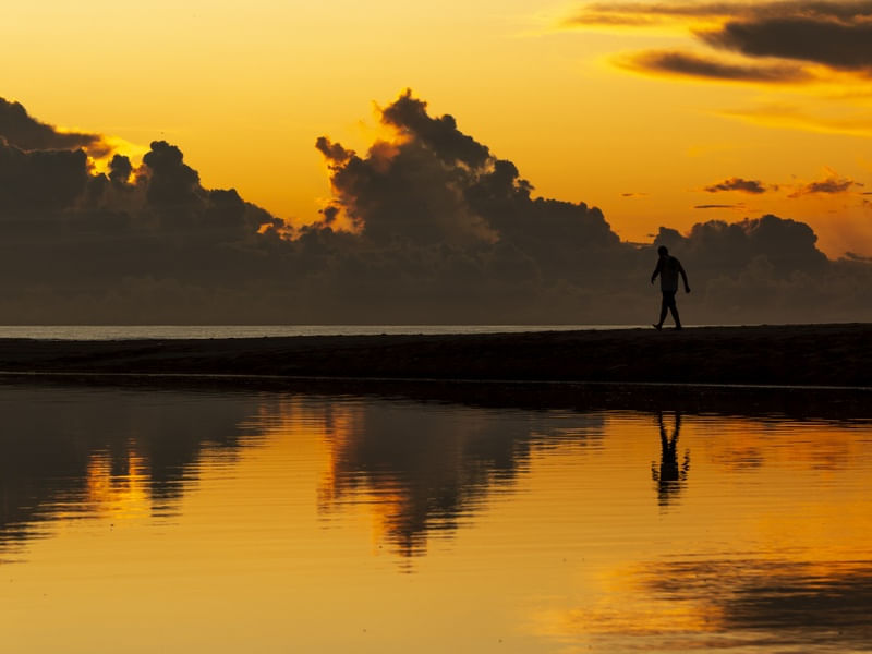 CAMINHADA AO NASCER DO SOL NA LAGOA DE CARAPEBUS I