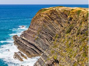 FALÉSIAS EM CABO DO SARDÃO, ALENTEJO, PORTUGAL