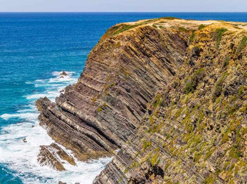 FALÉSIAS EM CABO DO SARDÃO, ALENTEJO, PORTUGAL