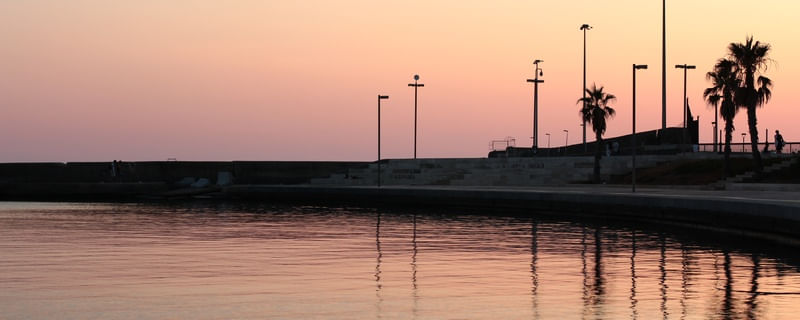SUNSET EM CIVITAVECCHIA