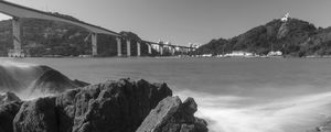 TERCEIRA PONTE, CONVENTO E ONDAS EM LONGA EXPOSIÇÃO PB