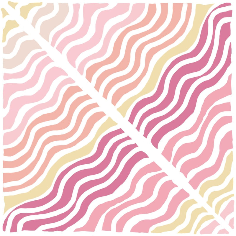 SÉRIE TILE POOL IV - PEACH