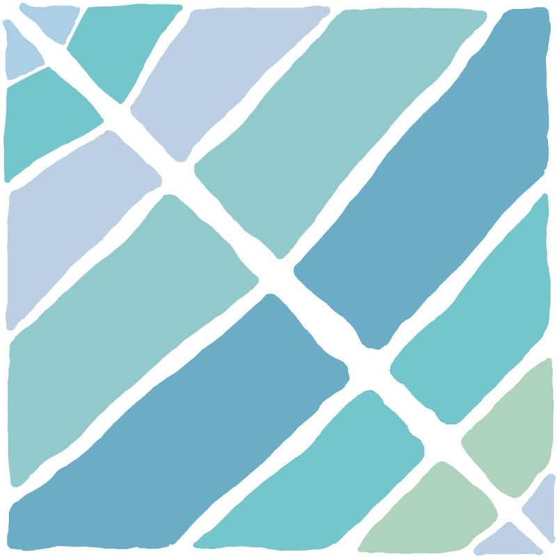 SÉRIE TILE POLL I - BLUE